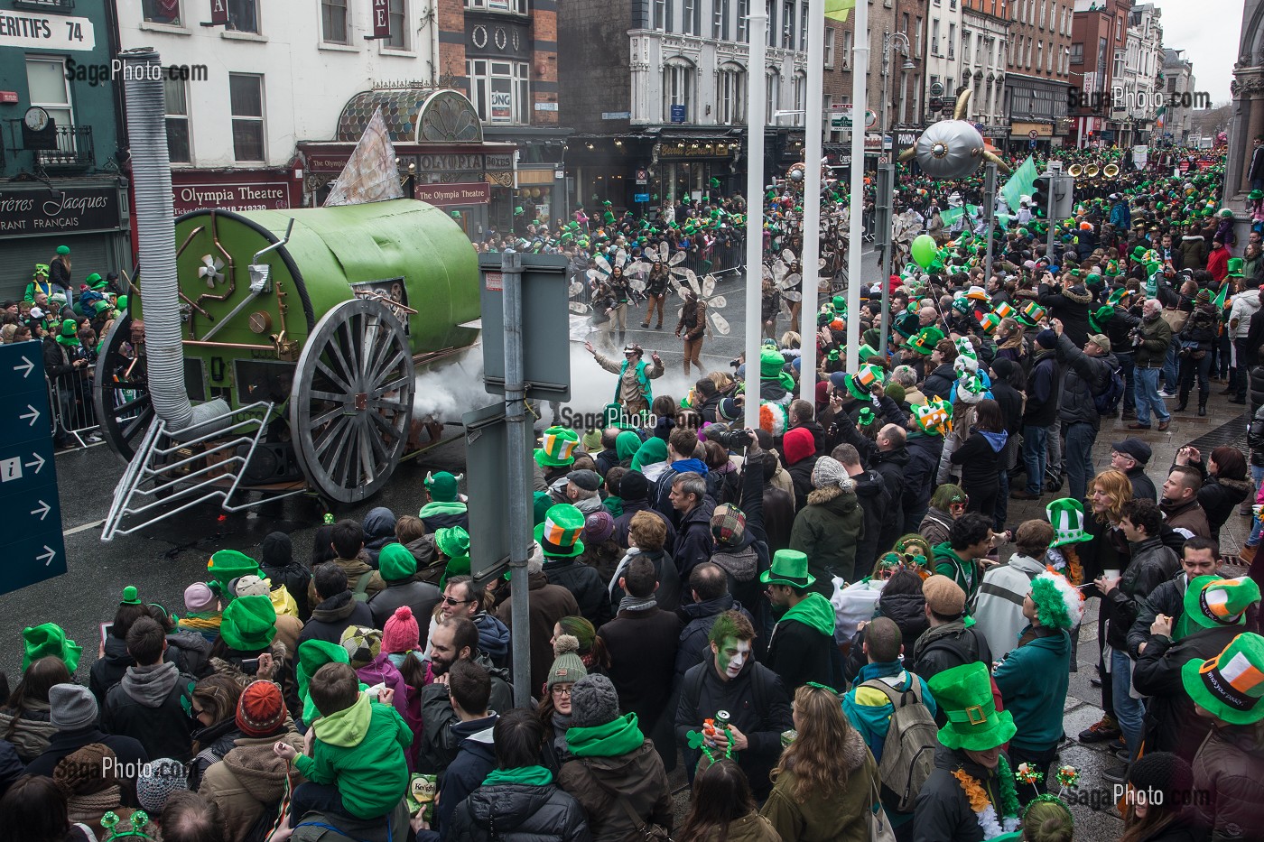 photo de PARADE ET DEFILE POUR LA FETE DE LA SAINTPATRICK, SAINT