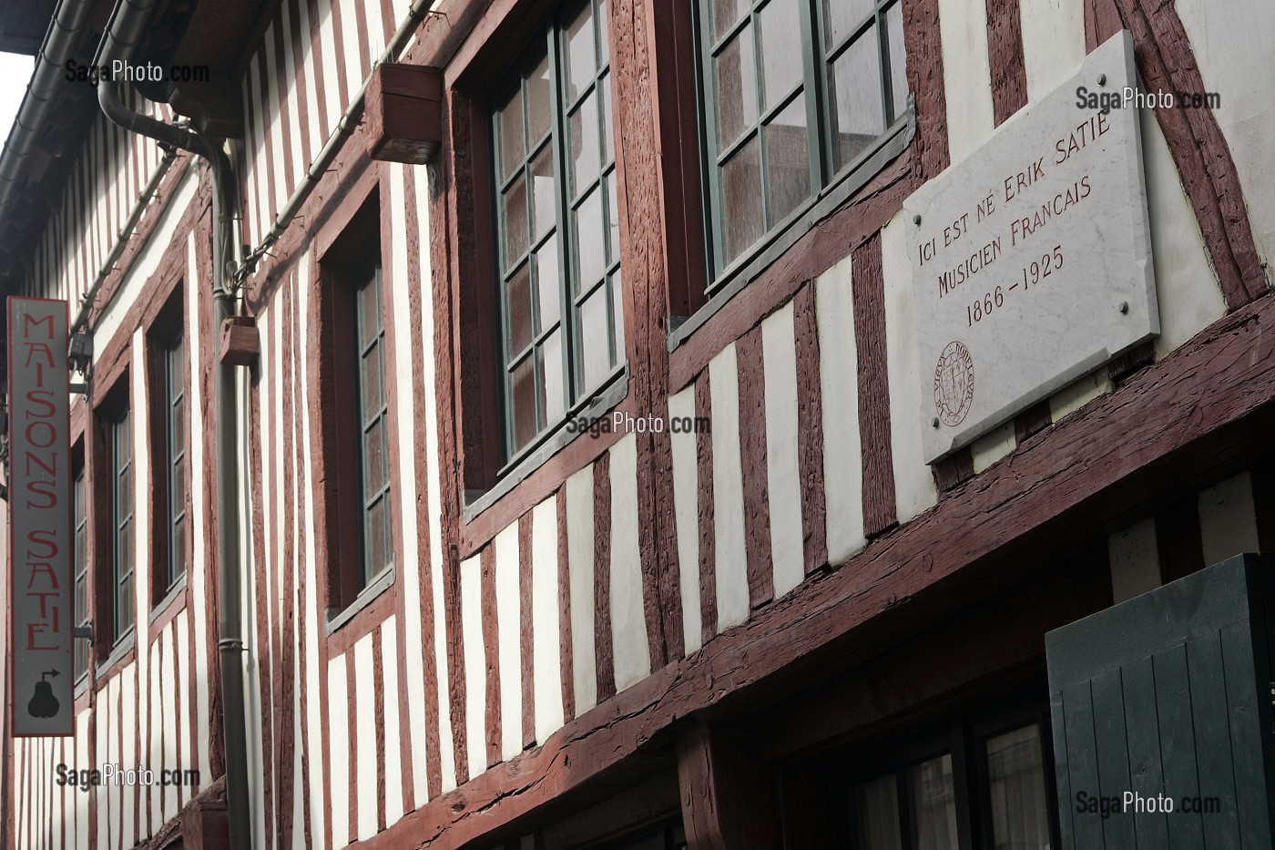 MAISON DU MUSICIEN ERIK SATIE, HONFLEUR, CALVADOS (14), NORMANDIE, FRANCE 