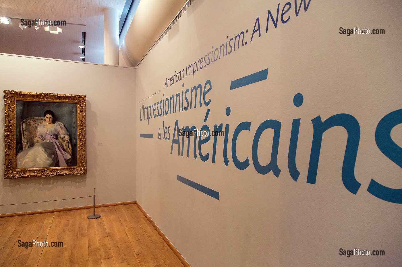 EXPOSITION 'L'IMPRESSIONNISME ET LES AMERICAINS' MUSEE DES IMPRESSIONNISMES, GIVERNY, EURE (27), NORMANDIE, FRANCE 