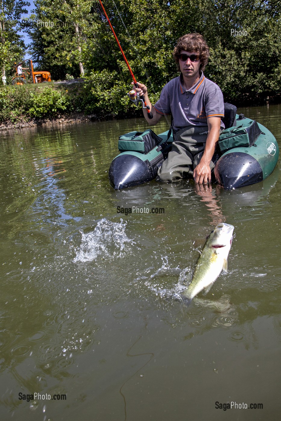 La pêche en float-tube, un loisir écolo