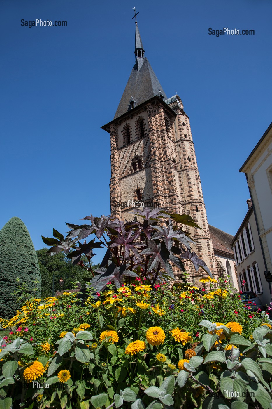 EGLISE DE SENONCHES, EURE-ET-LOIR (28), FRANCE 