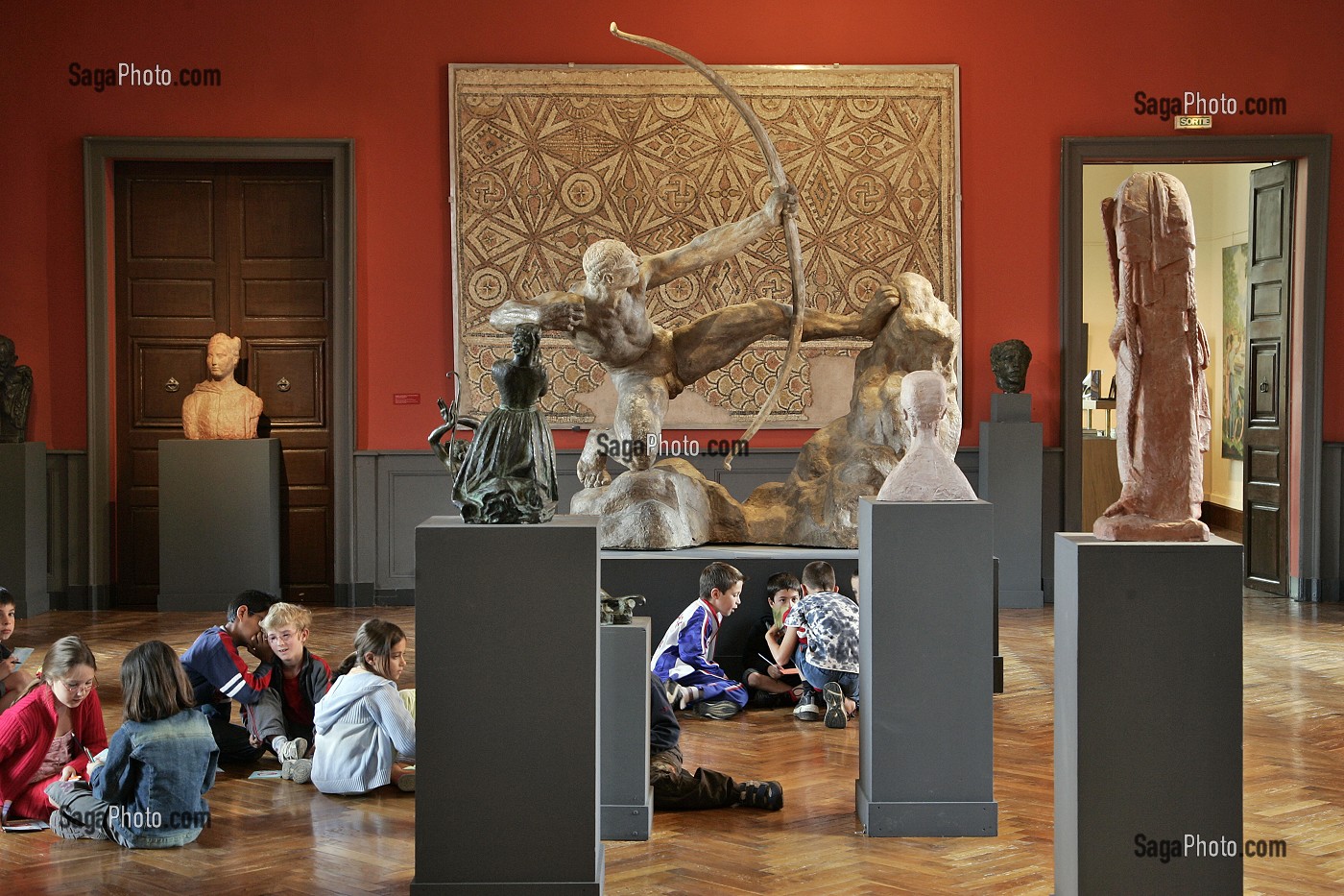 SALLE ANTOINE BOURDELLE, MUSEE INGRES, VILLE DE MONTAUBAN, TARN-ET-GARONNE (82), FRANCE 