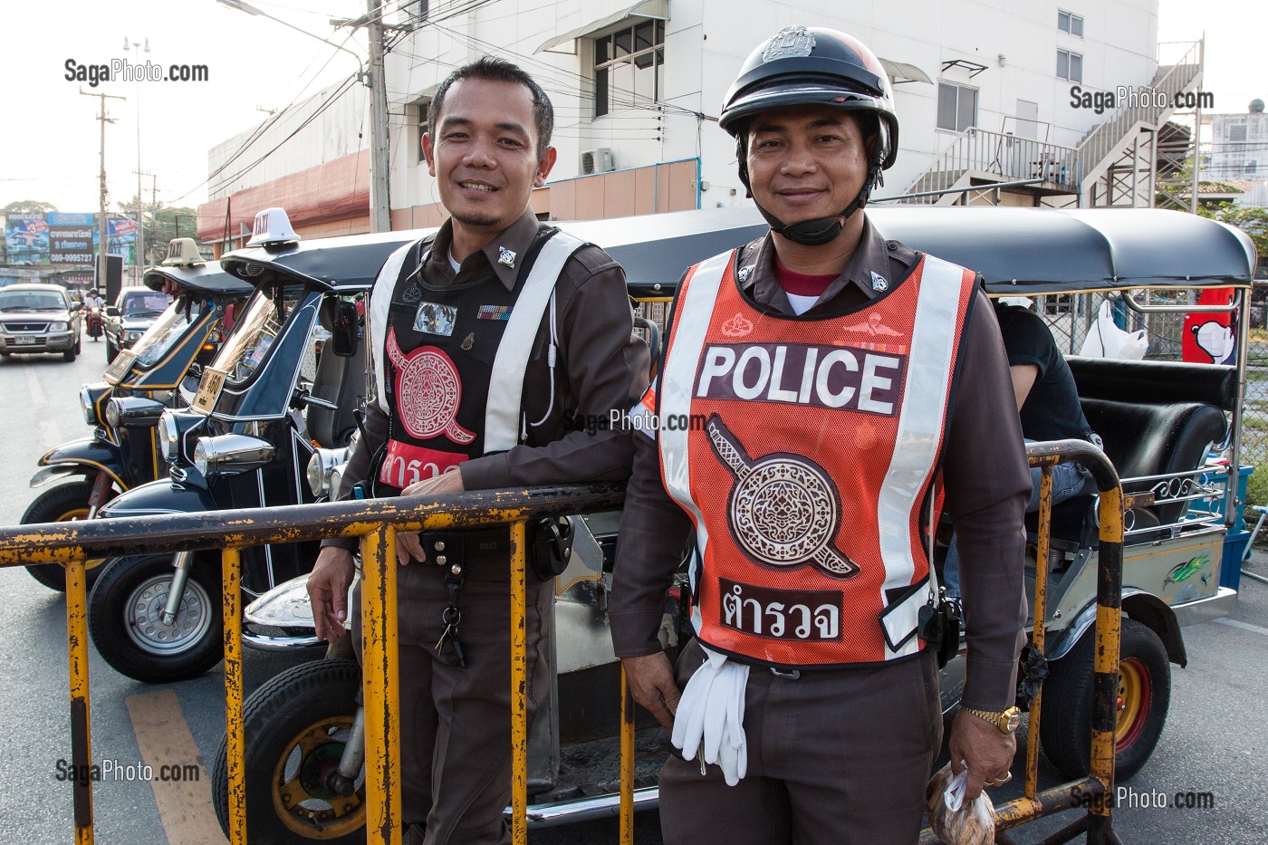 POLICE, THAILANDE, ASIE 