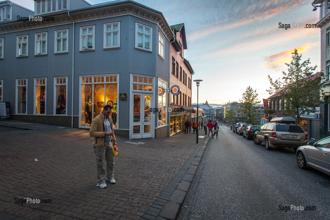 REYKJAVIK, CAPITALE DE L’ISLANDE, EUROPE 