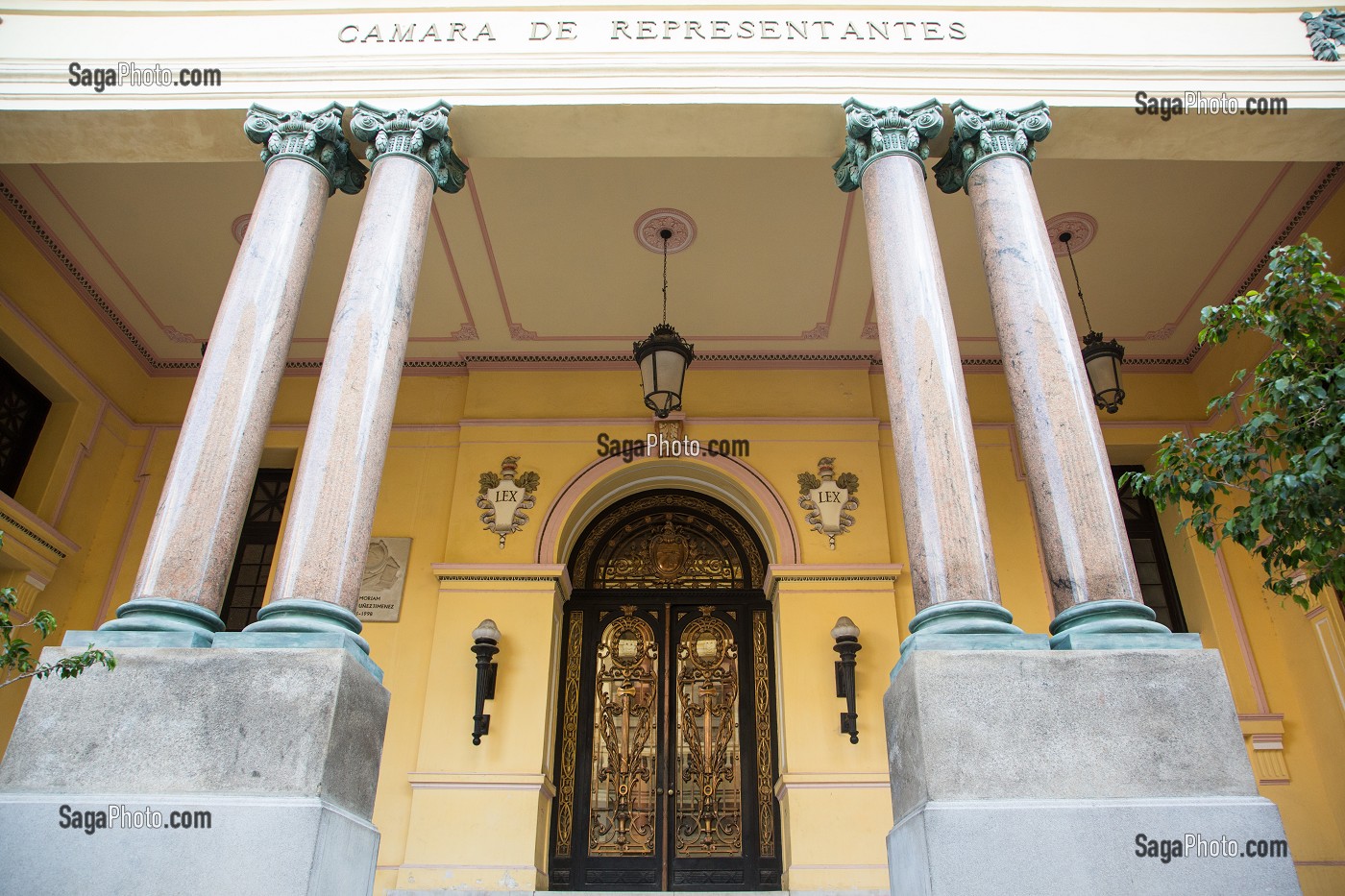 CAMARA DE REPRESENTANTES (CHAMBRE DES REPRESENTANTS), CALLE DE LOS OFICIOS, LA HAVANE, CUBA, CARAIBES 