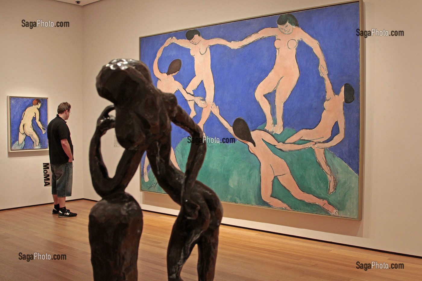 'LA DANSE', PEINTURE DE HENRI MATISSE (1869-1954), MOMA (MUSEUM OF MODERN ART), MUSEE D'ART MODERNE, QUARTIER DE MIDTOWN, MANHATTAN, NEW YORK CITY, ETAT DE NEW YORK, ETATS-UNIS 