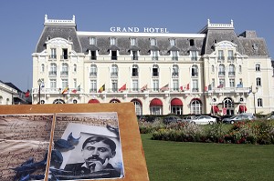LE GRAND HOTEL ET MARCEL PROUST, CABOURG, CALVADOS (14), NORMANDIE, FRANCE 