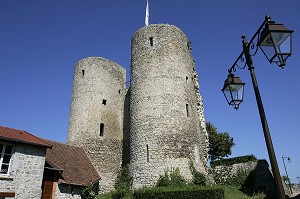 LES TOURS MEDIEVALES, CROCQ, CREUSE (23), FRANCE 