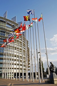 PARLEMENT EUROPEEN, STRASBOURG, BAS RHIN (67), ALSACE, FRANCE, EUROPE 
