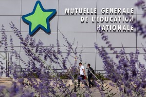 MUTUELLE GENERALE DE L'EDUCATION NATIONALE (MGEN), QUARTIER DE MONTPARNASSE, PARIS (75), FRANCE 