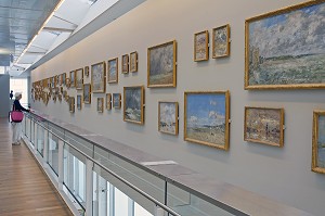 ESPACE EUGENE BOUDIN, MUSEE D'ART MODERNE ANDRE MALRAUX (MUMA), LE HAVRE, SEINE-MARITIME (76), NORMANDIE, FRANCE 