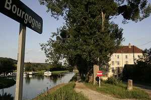 MOULIN DE CUSY, ANCY-LE-FRANC, CANAL DE BOURGOGNE, YONNE (89), BOURGOGNE, FRANCE 