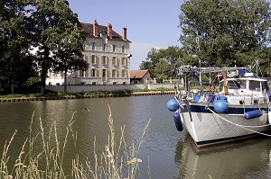MOULIN DE CUSY, ANCY-LE-FRANC, CANAL DE BOURGOGNE, YONNE (89), BOURGOGNE, FRANCE 