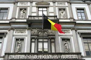 GALERIES ROYALES SAINT HUBERT, BRUXELLES, BELGIQUE 