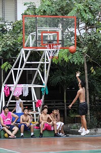 BASKET-BALL, SPORT EN THAILANDE, ASIE 