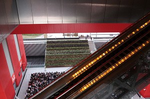 RAMPES D'ACCES AU PAVILLON DE LA CHINE LORS DE L'EXPOSITION UNIVERSELLE DE SHANGHAI DE 2010, SHANGHAI WORLD EXPO, SHANGHAI, REPUBLIQUE POPULAIRE DE CHINE 