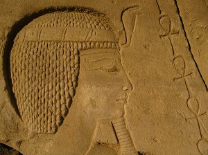 TEMPLE DE KARNAK, DEDIE AU CULTE DU DIEU AMON, DIEU CREATEUR DE THEBES, PRES DE LOUXOR, HAUTE EGYPTE, EGYPTE, AFRIQUE 