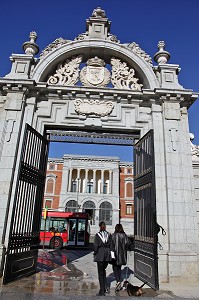 MUSEO DEL PRADO, CASON DEL BUEN RETIRO ET ENTREE DU PARQUE DEL BUEN RETIRO, MADRID, ESPAGNE 