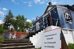 MUSEE DES FRANCAIS EN ISLANDE DE LA VILLE DE FASKRUDSFJOUDUR, VILLE JUMELEE AVEC GRAVELINES (FRANCE), EUROPE, ISLANDE 