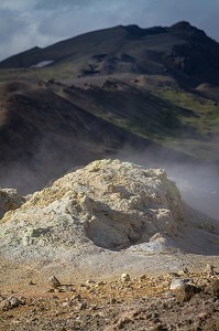 ZONE GEOTHERMIQUE DE NAMAFJALL, ISLANDE, EUROPE 