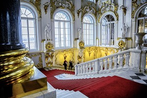 MUSEE DE L'ERMITAGE, SAINT PETERSBOURG, RUSSIE, EUROPE 
