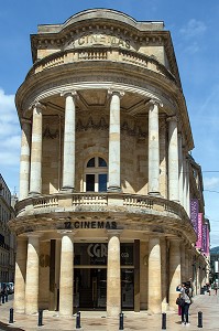 LE CINEMA CGR ANCIEN THEATRE FRANCAIS, RUE CONDILLAC, VILLE DE BORDEAUX, GIRONDE (33), FRANCE 