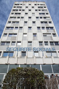 IMMEUBLE DE LA SECURITE SOCIALE DE VANNES (56), FRANCE 