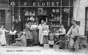 EPICERIE A CHAMBOIS, (61) ORNE, BASSE-NORMANDIE, FRANCE 