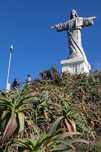 STATUE DU CHRIST-ROI DE GARAJAU, ILE DE MADERE, PORTUGAL 