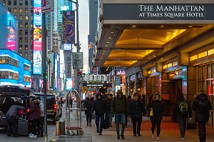 HOTEL THE MANHATTAN AT TIMES SQUARE, MANHATTAN, NEW-YORK, ETATS-UNIS, USA 