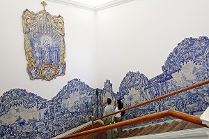 MUSEE NATIONAL DE L'AZULEJO (MUSEU NACIONAL DO AZULEJO, QUARTIER DE SANTA APOLINIA, LISBONNE, PORTUGAL, EUROPE 