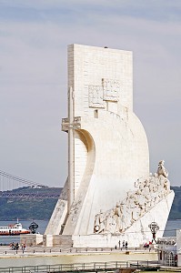 MONUMENT DES DECOUVERTES, QUARTIER DE BELEM, PORTUGAL, EUROPE 