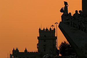 MONUMENT DES DECOUVERTES, QUARTIER DE BELEM, LISBONNE, PORTUGAL 
