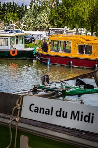 LE CANAL DU MIDI, L'HISTOIRE AU FIL DE L'EAU, LANGUEDOC ROUSSILLON MIDI PYRENEES 