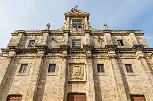 LA CASA DE LOS JESUITAS, QUARTIER COLONIAL, CLASSE AU PATRIMOINE MONDIAL DE L'UNESCO, SAINT DOMINGUE, SANTO DOMINGO, REPUBLIQUE DOMINICAINE 