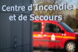 CENTRE D'INCENDIE ET DE SECOURS, CIS D'ALENCON (61), FRANCE 
