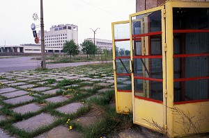 VILLE DESERTE DE PRIPIAT, ZONE INTERDITE AUTOUR DE TCHERNOBYL, UKRAINE 